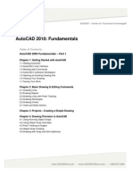 Autocad 2010: Fundamentals: Table of Contents