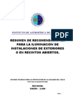 AIC Recomendaciones Alumbrado Publico