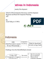 Cooperatives in Indonesia (Revised Presentation)