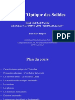 Cours D-Optique Des Solides