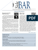 SideBAR - Published by The Federal Litigation Section of The Federal Bar Association - Spring 2012