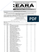 Diário Oficial Do Estado Série 3 Ano Iv Nº066 Fortaleza, 09 de Abril de 2012