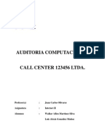 Auditoria Computacional A Call Center 123456