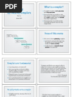 15-745 Optimizing Compilers: What Is A Compiler?