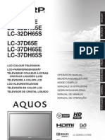 SHARP AQUOS LC-32D/LC-37D Manual