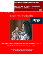 Boletín Movimiento Familiar Cristiano (MFC) República Dominicana. No. 3 