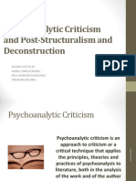 Psychoanalytic Criticism