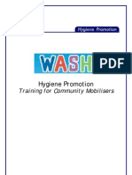 Hygiene Promotion Training For Community Mobilisers - Course Outline