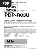 SM ARP3113 (Pioneer Plasma Media Receiver PDP-R03U SVC Manl