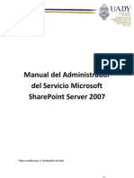 Manual Del Administrador de Share Point 2007