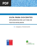 Implementación Lectura Textos Nivelados