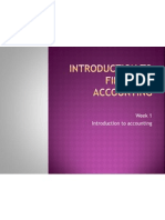 Introduction To Financial Accounting