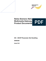 OC - SCCP Parameter Set Handling Nokia