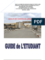 Guide Université SBA