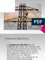 Potencia Eléctrica y Uso de Hojas de Calculo