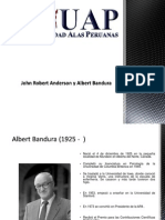 COGNITIVISMO-John Robert Anderson y Albert Bandura