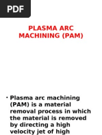 Plasma Arc Machining