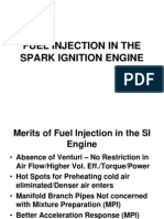 Fuel Injection in The S I Engine