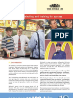 McDonalds - Recruitment & Selection & Training