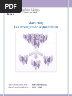 Stratégies de Segmentation