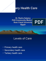 Primary Health Care Presentation - Dr. Rasha Salama