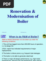 Training R&M of Boilers