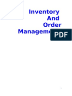 Inventory and Order Management