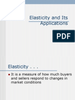 Economics For Managers GTU MBA Sem 1 Chapter 4 Elasticity