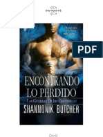 Shannon K. Butcher - Serie Las Guerras de Los Centinelas - 02 Do Lo Perdido