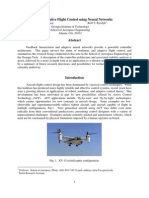 Nonlinear Adaptive Flight Control Using Neural Networks