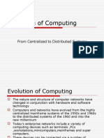 Unit I Evolution of Computing