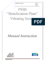 IOBP Training Manual - Vibrating Screen