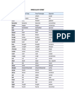 Irregular Verbs