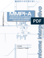 Muestra Informe Mmpi-A