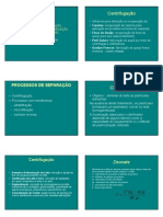 PROCESSOS DE SEPARAÇÃO, Homogeneizaçáo Envase Distribuiçáo