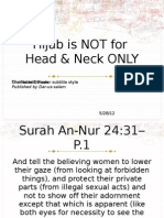 Hijaab Not For Head and Neck Only