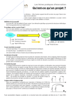 Qu'est-Ce Qu'un Projet