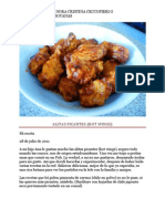 Alitas Picantes Hot Wings