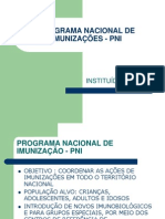 1 Programa Nacional de Imunizações - Pni