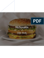 Mcdonalds: Case Study