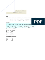 Hata Model Calculation