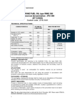 Marine Fuel Oil RMG 380 (Ifo 380)