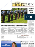 Student Forms Hair Event: Township Announces Summer Events