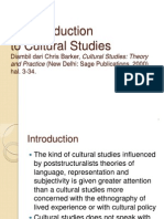 An Introduction To Cultural Studies