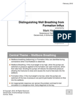 Distinguishing Wellbore Breathing From Formation Influx