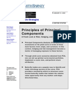 Salomon Smith Barney Principles of Principal Components A Fresh Look at Risk Hedging and Relative Value