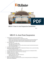 MR-03 Front A-Arm Suspension Instructions