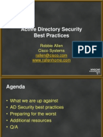 RAllen AD Security Best Practices