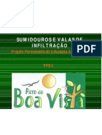 Calculo Sumidoro e Vala - Ensaio de Infiltração