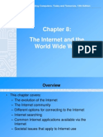 The Internet and The World Wide Web: Understanding Computers: Today and Tomorrow, 13th Edition